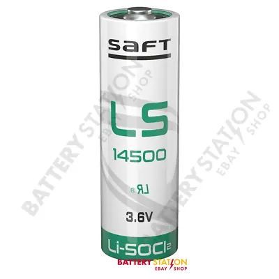 Saft LS14500 Li-SOCI2 Lithium Thionyl Chloride 3.6V AA Batteries *Long Expiry* • £8.79