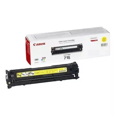Canon Original Yellow Laser Toner Cartridge 718 226855 • £75