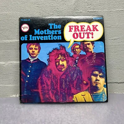 The Mothers Of Invention 2 LP Freak Out!  Frank Zappa Vintage VINYL • $28.99