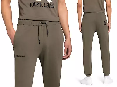 Roberto Cavalli Firenze RC Logo Sweatpants Pants Lounge Trousers Track-Pants • $202.27