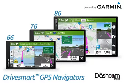 Garmin DriveSmart GPS Navigator With Built-In Amazon Alexa | 6/7/8  Options • $299.99