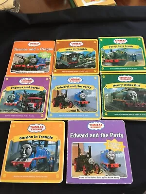 8 Books From The Thomas The Tank Engine The Railway Series USED - FAIR CONDITION • £2