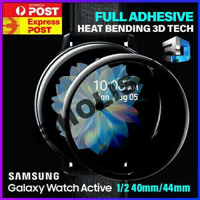 Tempered Glass Screen Protector Full Edge For Samsung Galaxy Active 1/2 40/46mm • $12.55