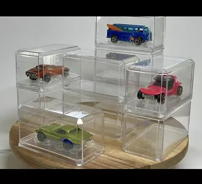 Acrylic Display Case 1:64 Scale Hot Wheels Treasure Hunt Matchbox CASE ONLY • $2.60