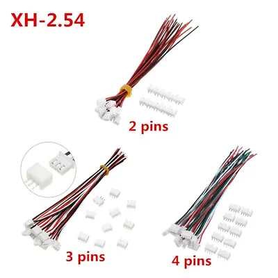 Easy Connection With JST XH2 54mm Wire Cable Connector 10 Sets Male Female • $6.55