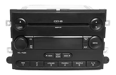 2006 Ford Fusion AM FM Radio 6 Disc CD Player W Bluetooth Upgrade 6E5T-18C815-AH • $242.25
