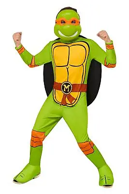TMNT Michelangelo Boy's Costume Jumpsuit And Mask • $47.99