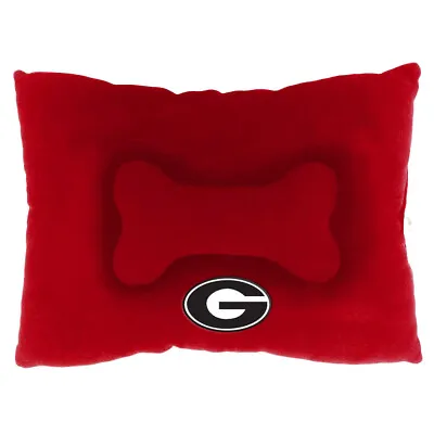 All Star Dogs UGA Georgia College Football Team Logo Cheerleader Dog Bed • $96.99