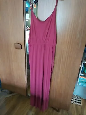 H&M Jersey Dress Very Dark Pink L • £1.95