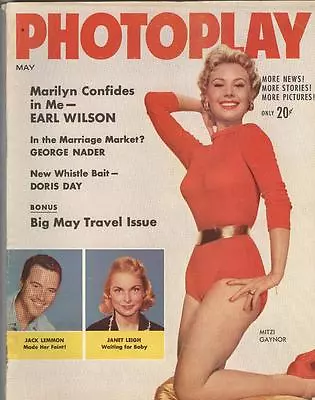 Photoplay May 1956 VG Marilyn Monroe Shirley MacLaine Janet Leigh • $39.95