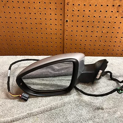 2016-2019 VOLKSWAGEN PASSAT Left Driver Manual Fold Heat Door Mirror 561857501C • $185