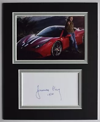 £39.99 • Buy James May Signed Autograph 10x8 Photo Display TV Grand Tour Top Gear Cars AFTAL