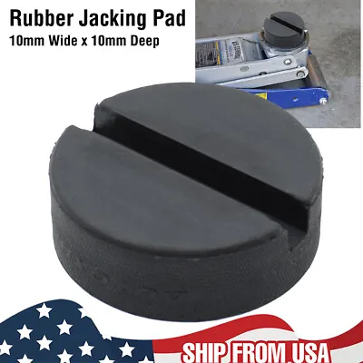 Rubber Trolley Jack Pad Pinch Weld Floor Jacking Lifting Puck Classic Adapter X1 • $8.29