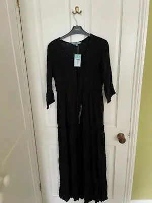 £28 • Buy Matthew Williamson Black Maxi Dress - Size S - BNWT