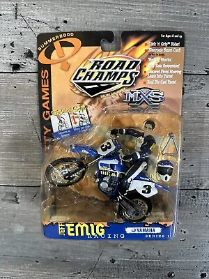 Jeff Emig #3 ⚡️ 2000 Road Champs MXS Series 1 Yamaha YZ250 - Rare Dirt Bike Toy • $75
