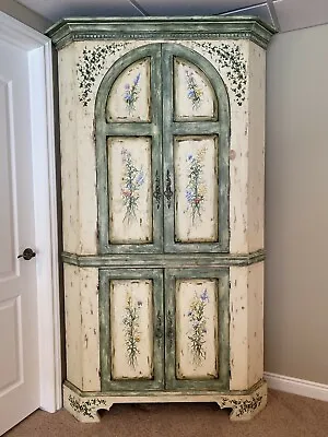 Habersham Plantation Handmade/Hand Painted And Signed Solid Wood Corne • $3200