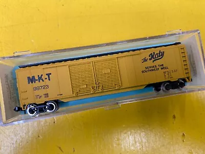 Vintage Atlas 2335 MKT 50 Ft DOUBLE DOOR BOX N Scale TRAIN CAR  • $23.99