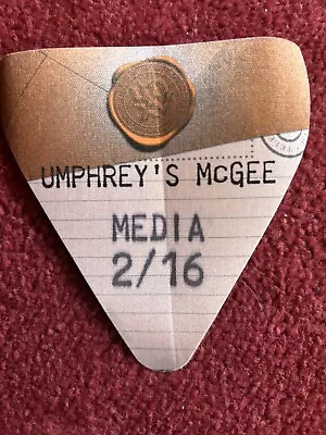 Umphrey’s McGee Media Pass 2014 • $5