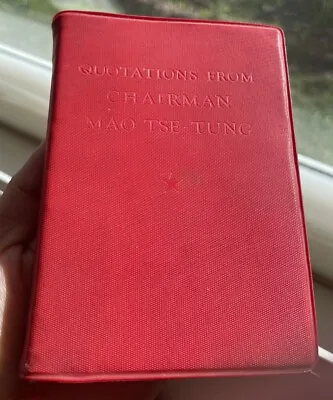 Red Book  QUOTATIONS FROM CHAIRMAN MAO TSE-TUNG  1st Edition 1966 In English • £120.53