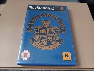 Canis Canem Edit PS2 2006) W/ Manual And Poster *TESTED AND WORKING* • £10.99