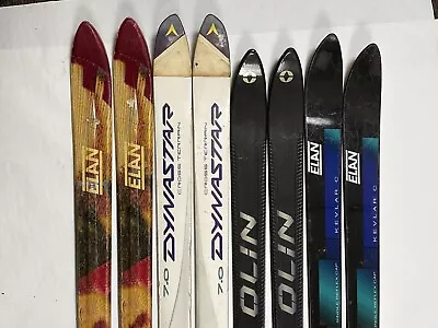 Vintage 90s Dynastar Elan Olin Cap Skis Lot Of 4 Pairs NO BINDINGS 180-189cm • $89