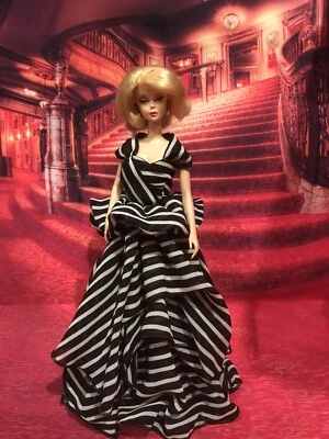 $14.08 • Buy Barbie High Fashion Exquisite Gown By Eaki Designer (Dress & Shoes Only)