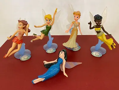 Disney Parks ☆ TINKERBELL FAIRIES ☆ Pixie Hollow Figures / Cake Topper Lot • $55