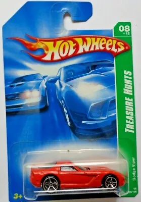 2008 Hot Wheels TREASURE HUNTS Dodge Viper 8/12 • $4