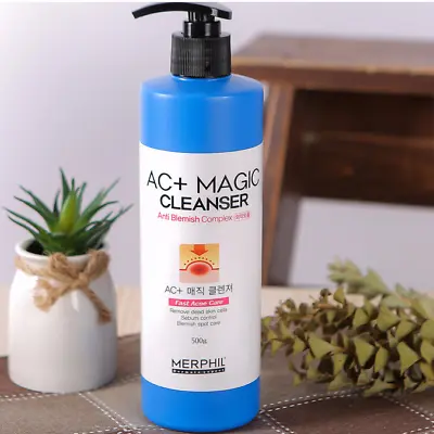 MERPHIL AC+ Magic Cleanser 500g Anti Blemish Complex Fast Acne Care Body Wash • $33.98