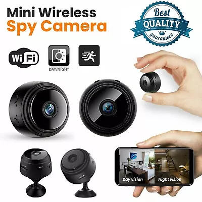 Mini Wifi Wireless IP Spy Hidden Camera 1080P HD Security Cam Network Monitor • $20.49