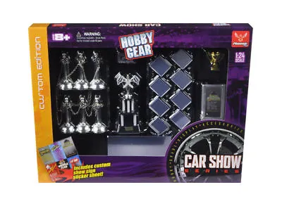 Phoenix Toys 1:24 Hobby Gear Car Show Series Diorama Set For Diecast Model Toys • $18.98