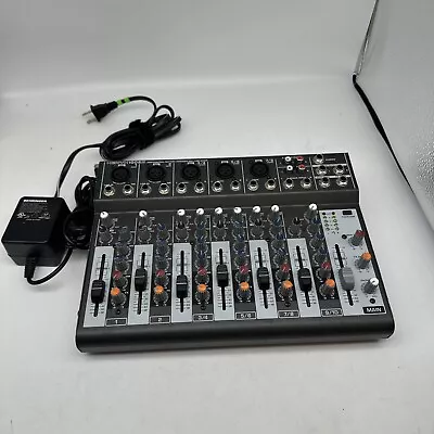 Behringer Xenyx 1002B 10-Input Passive 2-Bus Audio Mixer - Black . Battery Opper • $75