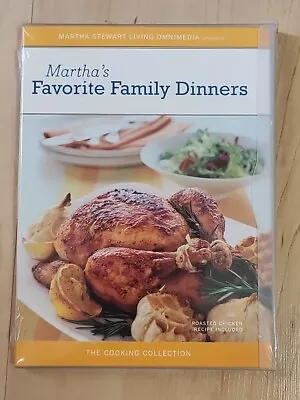 Martha Stewart Cooking DVD Martha's Favorite Family Dinners *NEW* *SEALED* • $10