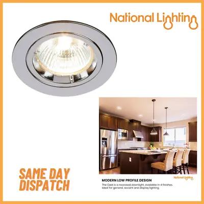 Recessed LED Ceiling Light GU10 Dimmable Downlights Ultra Slim Spotlights • £3.94