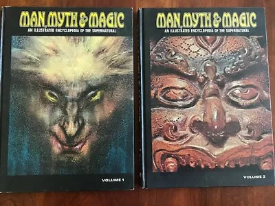 Man Myth & Magic: Illustrated Encyclopedia Of The Supernatural Vols 1-2 OCCULT • $28