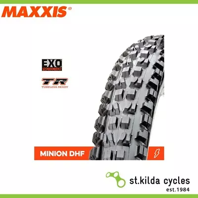 Maxxis Minion DHF Bike Tyre - 27.5 X 2.50 - WT EXO TR Folding 60TPI - Pair • $180.25