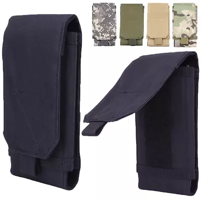 Molle Belt Bags Mobile Phone Belt Pouch Hoods Tactical Smartphone Bag Cover Case • $8.99