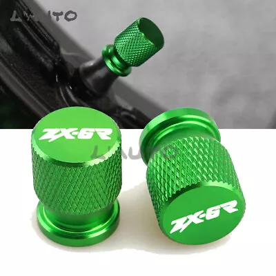 Motorcycle Wheel Tire Valve Caps Cover For Kawasaki NINJA ZX6R ZX-6R 1995-2023 • $3.97