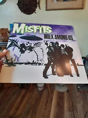 Misfits Walk Among Us Ruby Lp Yellow Fist Vinyl 88 Punk Rock Danzig Horror Punk • $189.99