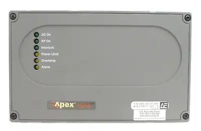 $4101.23 • Buy Apex 1513 AE Advanced Energy 3156111-207 1.5kW RF Generator AMAT Tested Working