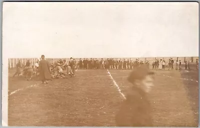 Postcard Early Football Action RPPC From Massillon-McKinley Region?? Ew C • $19.95
