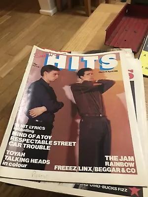 £6 • Buy Smash Hits Magazine - 19 March 1981 - Talking Heads Rainbow The Jam Toyah