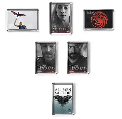 GAME OF THRONES Fridge Magnet 6 Designs TARGARYEN Season 4 DAENERYS KHALEESI • £2