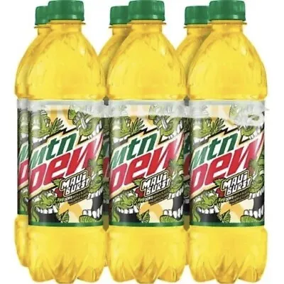 Mountain Dew Maui Burst 6 Pack - 16.9 Oz Bottles New • $18.99