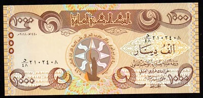 £2.75 • Buy IRAQ 1000 Dinars 2018  - A Crisp UNC Banknote