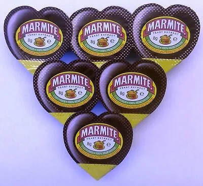 Marmite Yeast Extract Portions - 6 X 8grams - Travel Bundle • £6.60