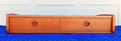 Texmon Teak Wall Unit Desk - Blindheim Wall Unit Cabinet - Teak Wall Unit Desk • $468