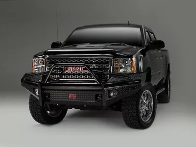 Fab Fours GM11-S2862-1 Black Steel Front Bumper - Fits 11-14 GMC Sierra HD • $1567.31