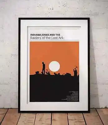 Indiana Jones And The Raiders Of The Lost Ark Movie Film Poster • £7.99