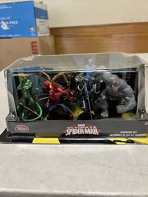 Marvel Ultimate Spiderman Exclusive 6 Figure Character Play Set • $15